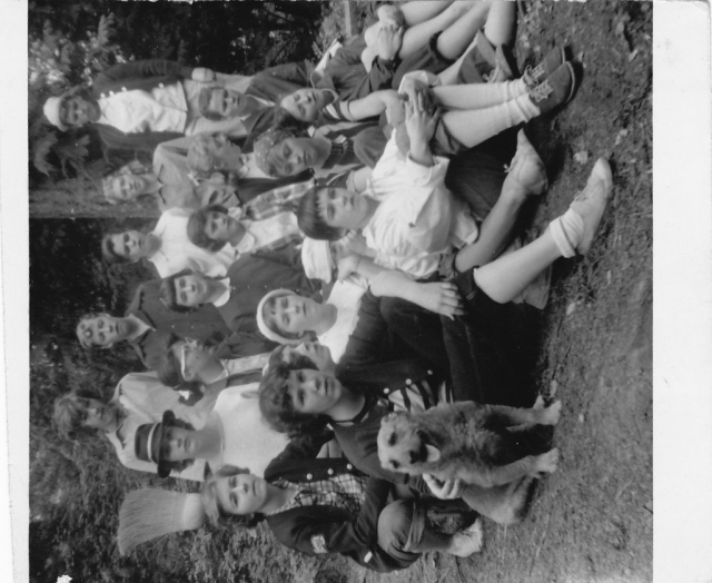 Girl Scout Camp, St Albums in the 50s... Do you recognize anyone? I see Lynn Fotheringill, Diane Peterson, Lissette Shaw Maryellen Swanson,( Im in the white cap.)