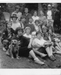 Girl Scout Camp, St Albums in the 50s... Do you recognize anyone?  I see Lynn Fotheringill, Diane Peterson, Lissette Shaw, Maryellen Swanson (Im in the white cap)